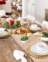 Woven Seaside Jute Collection Area Rug - Marina Table Runner Natural  lifestyle 61