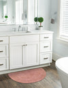 Woven Seaside Jute Collection Area Rug - Savannah (Light Pink) Hearth Light Pink  lifestyle 49