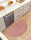 Woven Seaside Jute Collection Area Rug - Savannah (Light Pink) Hearth Light Pink  lifestyle 54