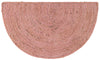 Woven Seaside Jute Collection Area Rug - Savannah (Light Pink) Hearth Light Pink  lifestyle 26