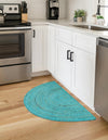 Woven Seaside Jute Collection Area Rug - Savannah (Turquoise) Hearth Turquoise  lifestyle 44