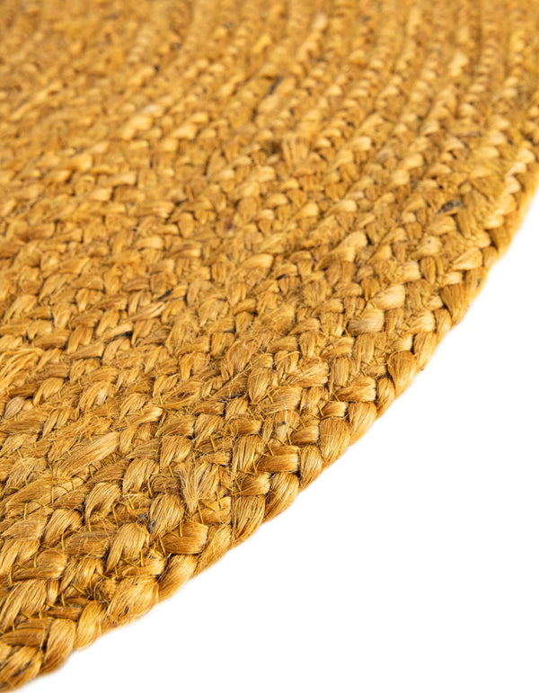 Woven Seaside Jute Collection Area Rug - Savannah (Yellow) Hearth Yellow  lifestyle 75