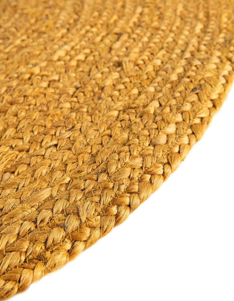 Woven Seaside Jute Collection Area Rug - Savannah (Yellow) Hearth Yellow  lifestyle 75