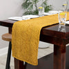 Woven Seaside Jute Collection Area Rug - Savannah (Yellow) Table Runner Yellow  lifestyle 135