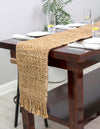 Coastal Weave Jute Collection Area Rug - Seashore Table Runner Natural  lifestyle 76