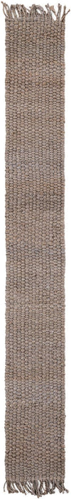 Coastal Weave Jute Collection Area Rug - Seashore Table Runner Gray  lifestyle 67