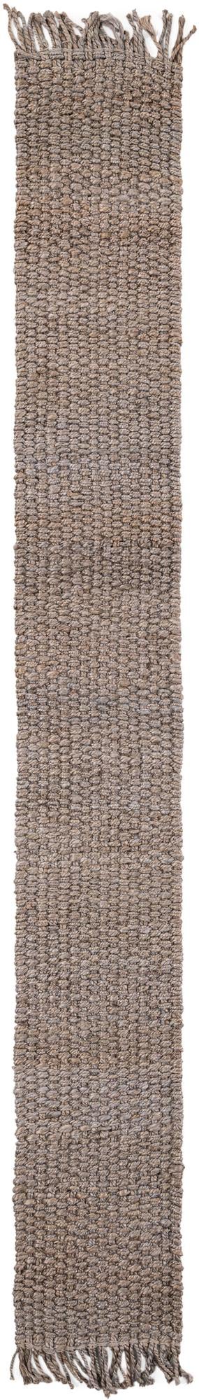 Coastal Weave Jute Collection Area Rug - Seashore Table Runner Gray  lifestyle 67