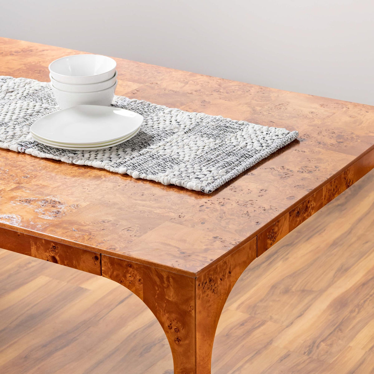 Thar Cotton Collection Area Rug - Serengeti Table Runner Ivory  lifestyle 27