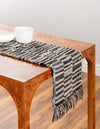 Osian Looms Collection Area Rug - Osian Table Runner Dark Gray  lifestyle 33