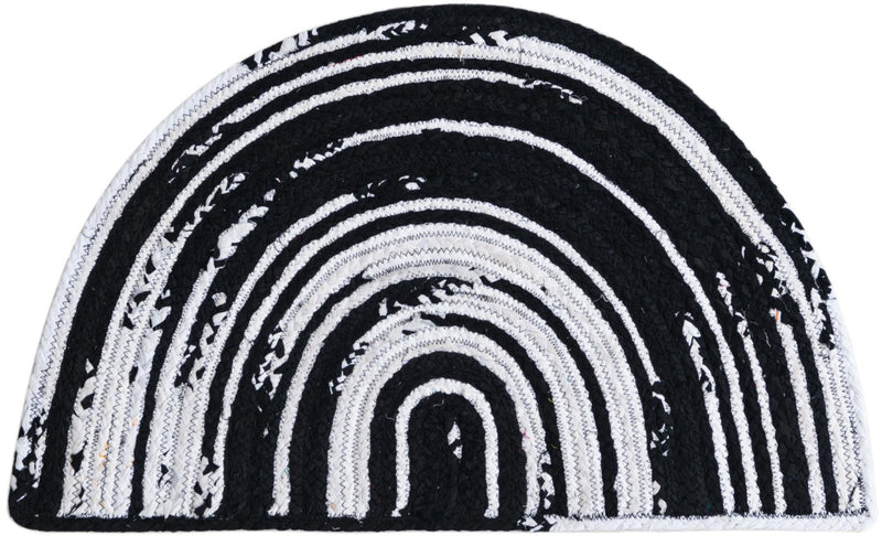Woven Udaipur Collection Area Rug - Jaipur Hearth Black and White  lifestyle 14