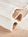 Tassel Trail Collection Area Rug - Pathway (Beige) Hearth Beige  lifestyle 79