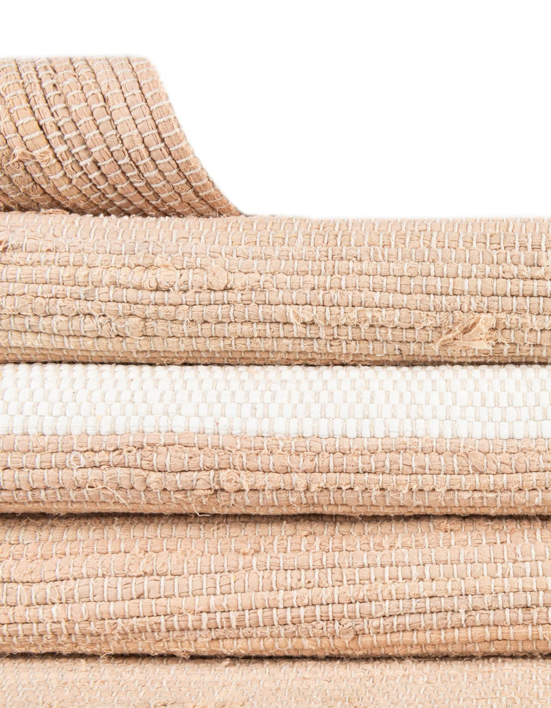 Tassel Trail Collection Area Rug - Pathway (Beige) Hearth Beige  lifestyle 65
