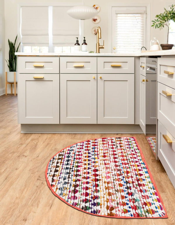 Woven Udaipur Collection Area Rug - Howrah Hearth Multi  lifestyle 31