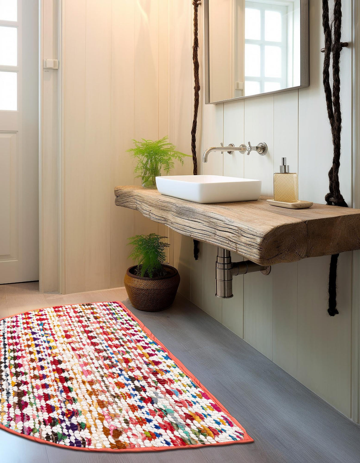 Woven Udaipur Collection Area Rug - Howrah Hearth Multi  lifestyle 35
