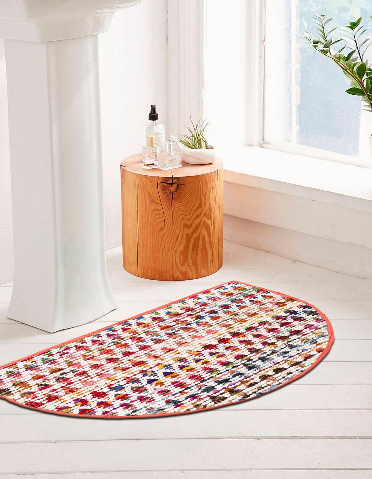 Woven Udaipur Collection Area Rug - Howrah Hearth Multi  lifestyle 37
