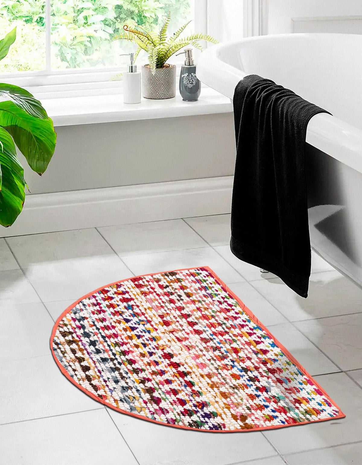 Woven Udaipur Collection Area Rug - Howrah Hearth Multi  lifestyle 43