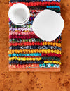Woven Tapestry Lane Collection Area Rug - Jaipur Table Runner Multi  lifestyle 28