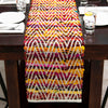 Zigzag Marina Collection Area Rug - HarborStripes Table Runner Multi  lifestyle 162