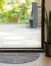 Himalaya Jute Collection Area Rug - Mumbai Hearth Navy Blue  lifestyle 112