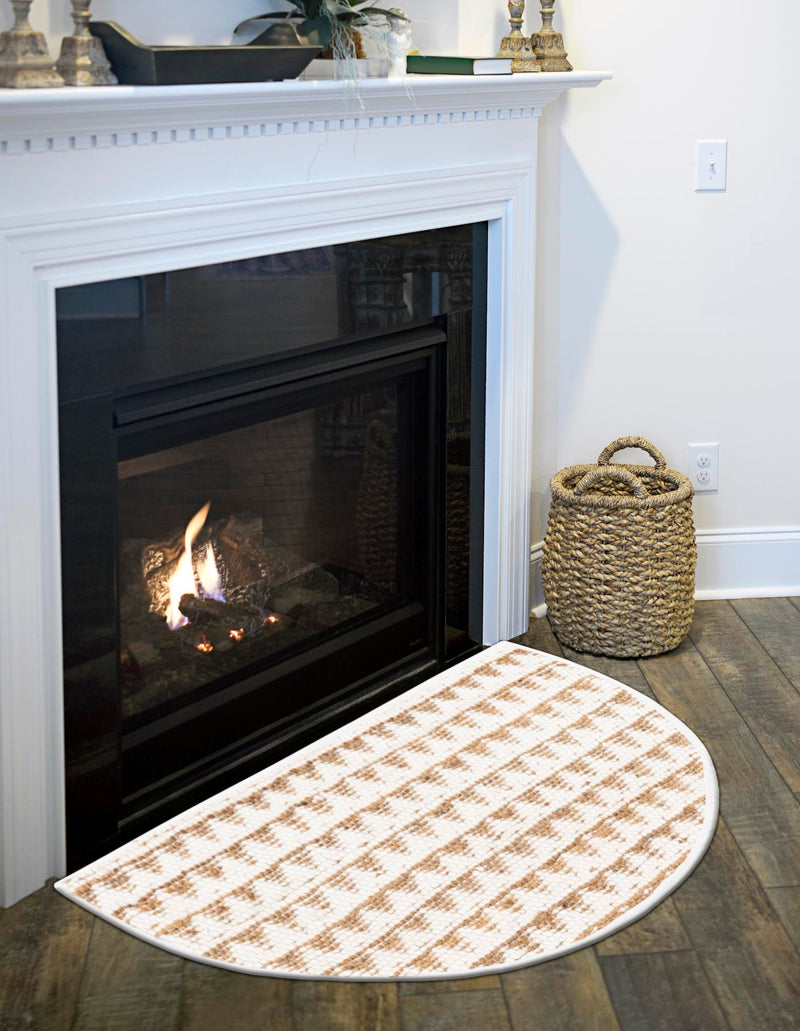Himalaya Jute Collection Area Rug - Mumbai Hearth White  lifestyle 102