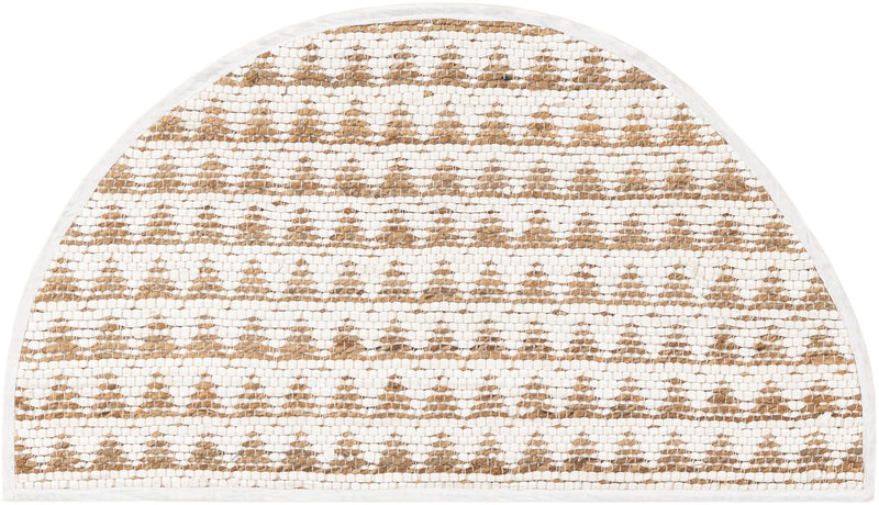 Osian Looms Collection Area Rug - Mumbai Hearth White  lifestyle 85