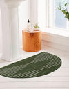 Thar Cotton Collection Area Rug - Jaisalmer (Green) Hearth Green  lifestyle 30