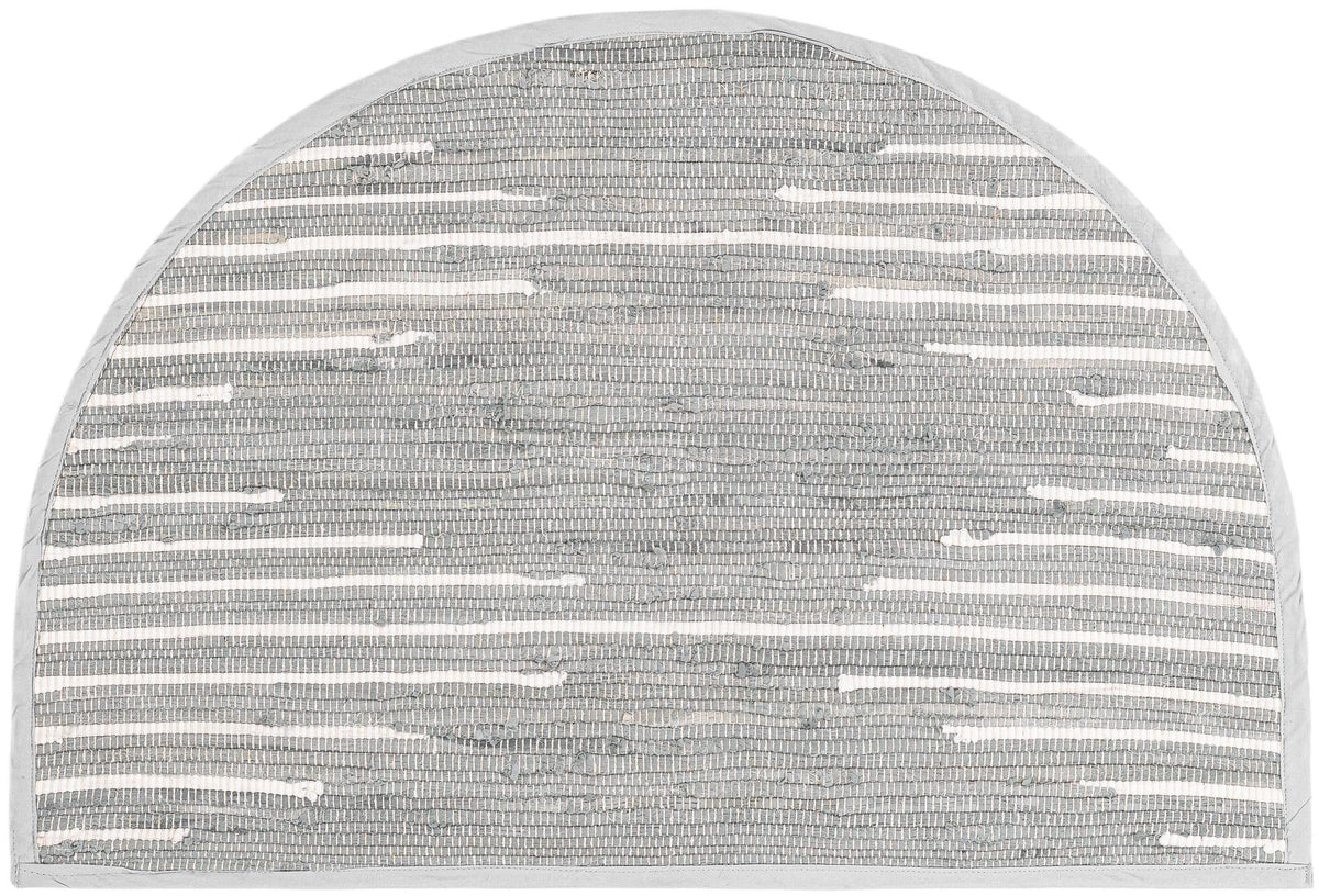 Thar Cotton Collection Area Rug - Jaisalmer Hearth Light Gray  lifestyle 30