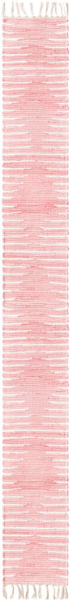 Thar Cotton Collection Area Rug - Jaisalmer (Rose) Table Runner Rose  lifestyle 42
