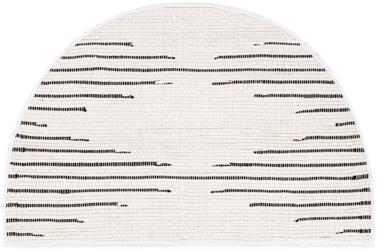 Thar Cotton Collection Area Rug - Jaisalmer Hearth White  lifestyle 42