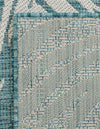 Garden Terrace Escape Collection Area Rug - Verdure (Light Aqua) Square Light Aqua  lifestyle 11