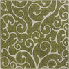 Seaside Blooms Collection Area Rug -  Azure Square Green  lifestyle 128