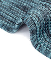 Seaside Blooms Collection Area Rug -  Evergreen (Teal) Rectangle Teal  lifestyle 24