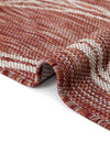 Seaside Blooms Collection Area Rug -  Evergreen (Rust Red) Rectangle Rust Red  lifestyle 21