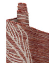 Seaside Blooms Collection Area Rug -  Evergreen (Rust Red) Rectangle Rust Red  lifestyle 22