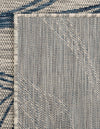 Seaside Blooms Collection Area Rug -  Evergreen (Light Gray) Square Light Gray  lifestyle 21