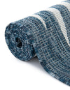 Garden Terrace Escape Collection Area Rug - Verdure (Blue) Square Blue  lifestyle 16