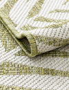 Garden Terrace Escape Collection Area Rug - Verdure (Green) Square Green  lifestyle 6