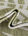 Garden Terrace Escape Collection Area Rug - Verdure (Green) Square Green  lifestyle 12