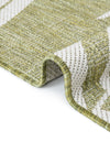 Garden Terrace Escape Collection Area Rug - Verdure (Green) Square Green  lifestyle 18