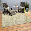 Garden Terrace Escape Collection Area Rug - Verdure (Green) Square Green  lifestyle 25