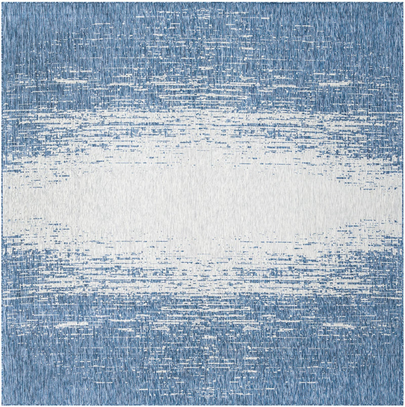 Urban Terrace Collection Area Rug -  Vanderbilt Square Blue  lifestyle 112