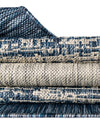 Urban Terrace Collection Area Rug -  Vanderbilt Rectangle Blue  lifestyle 34