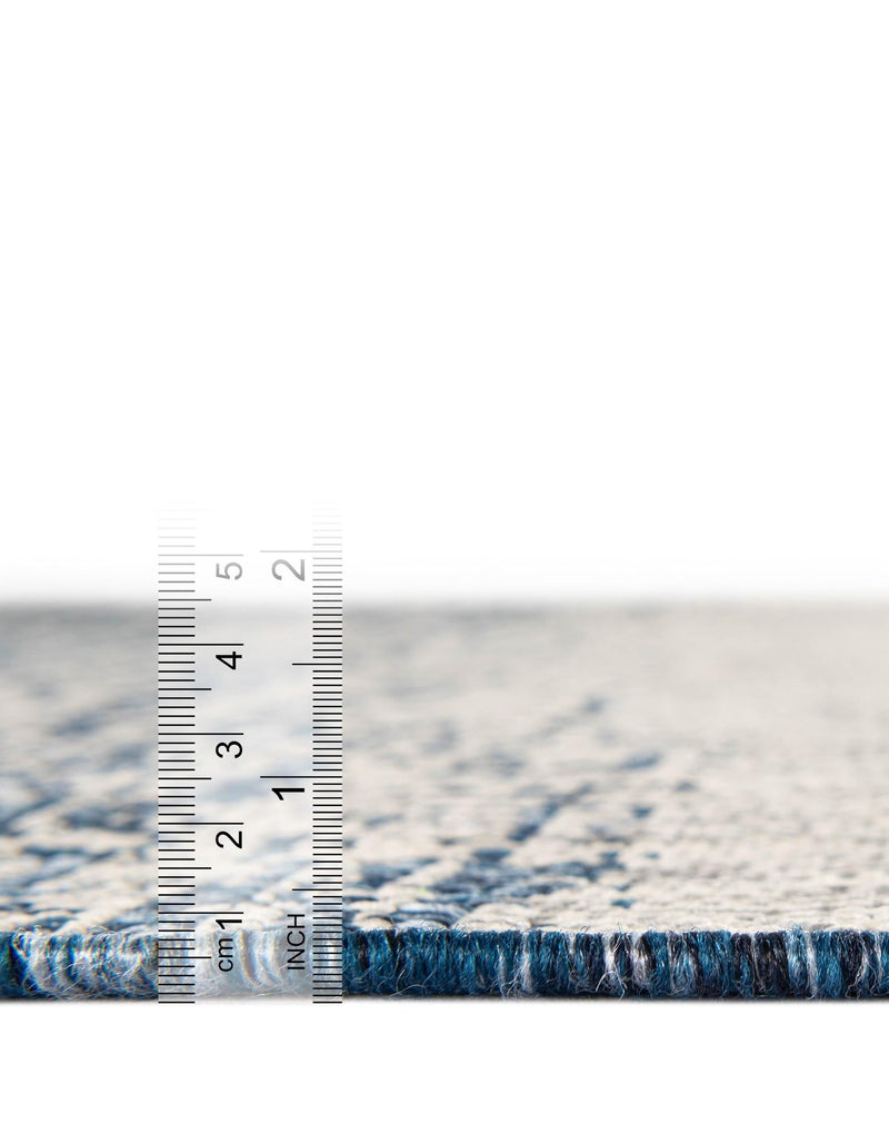 Urban Terrace Collection Area Rug -  Vanderbilt Rectangle Blue  lifestyle 37