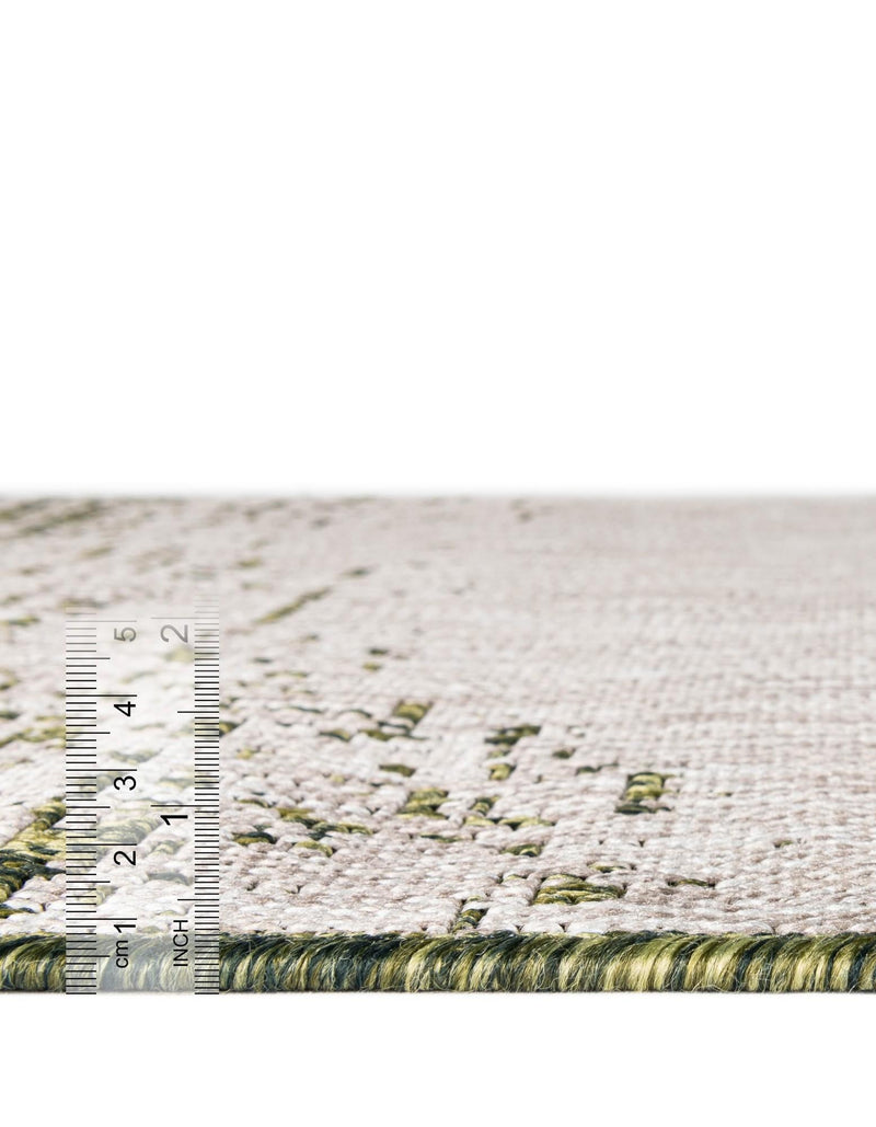 Urban Terrace Collection Area Rug -  Vanderbilt Rectangle Green  lifestyle 38