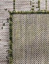 Urban Terrace Collection Area Rug -  Vanderbilt Rectangle Green  lifestyle 40