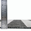 Patio Stripe Harmony Collection Area Rug -  Veranda Square Charcoal Gray  lifestyle 3