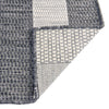 Patio Stripe Harmony Collection Area Rug -  Veranda Square Charcoal Gray  lifestyle 7