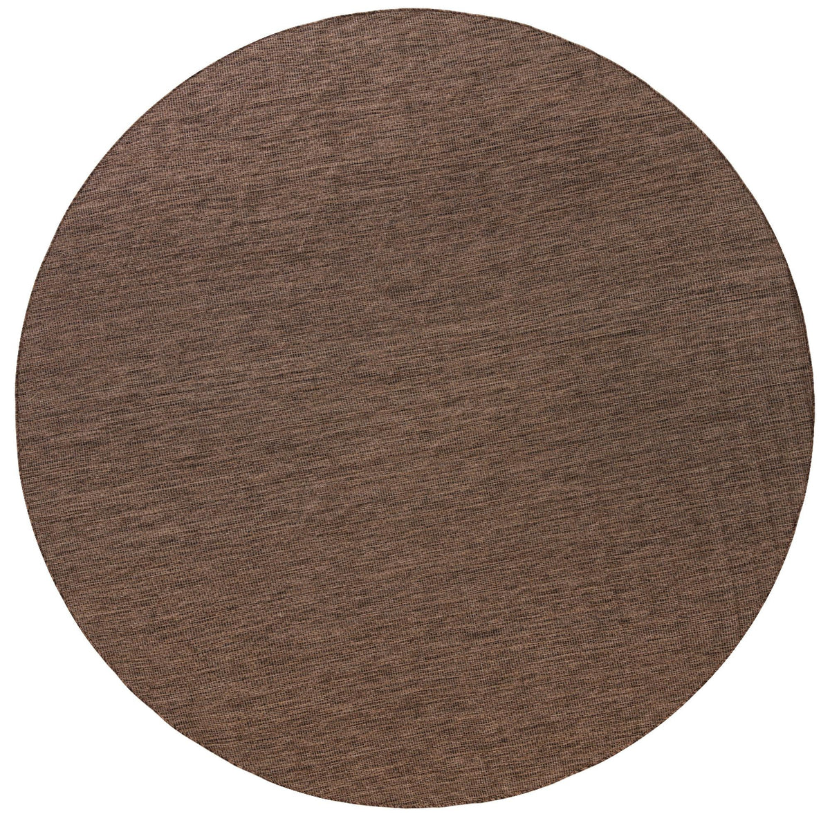 Patio Perfection Collection Area Rug - Veranda (Light Brown) Round Light Brown Main