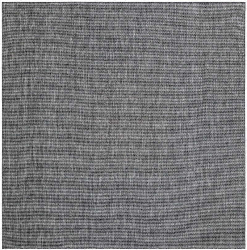 Patio Perfection Collection Area Rug - Veranda (Black) Square Black Main