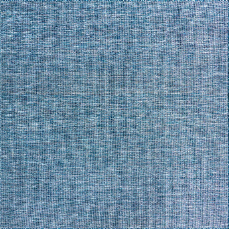 Seaside Serenity Collection Area Rug - Veranda (Blue) Square Blue  lifestyle 20
